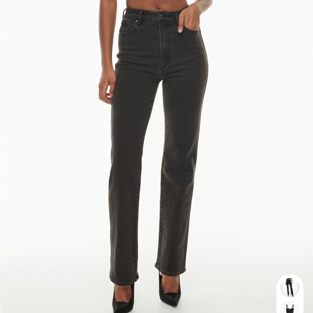 Denim Forum The '90s Naomi Super Hi Stovepipe Jean